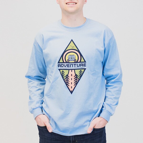 tshirt long sleeve jeep adventure utah state